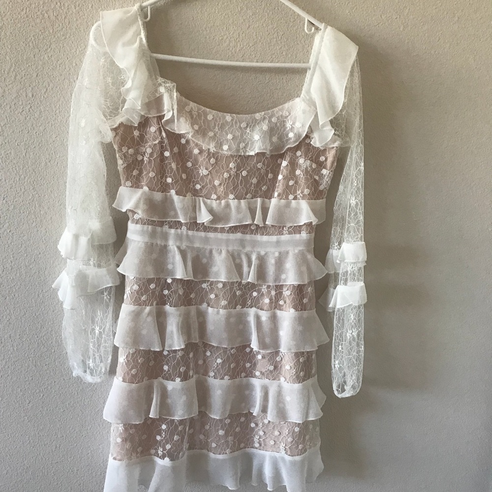 Forever 21 Ruffle Lace Dress - Picture 3 of 3